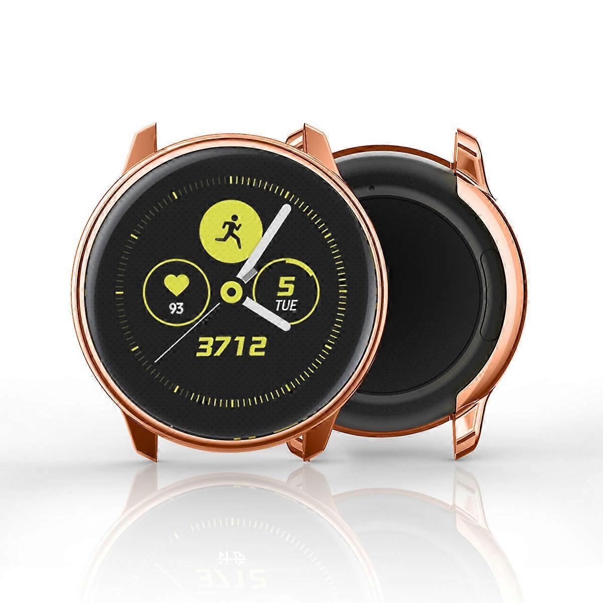 Golden Tpu Protective Electroplated Cover for Watch Active 1 Piece