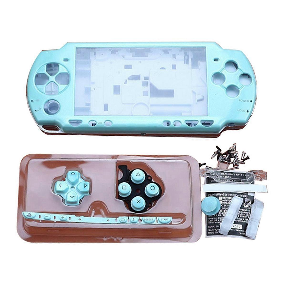 For PSP2000 Game Console Shell Case Professional Protection Shell Cover Set Replacement with Button Kit Accessories B