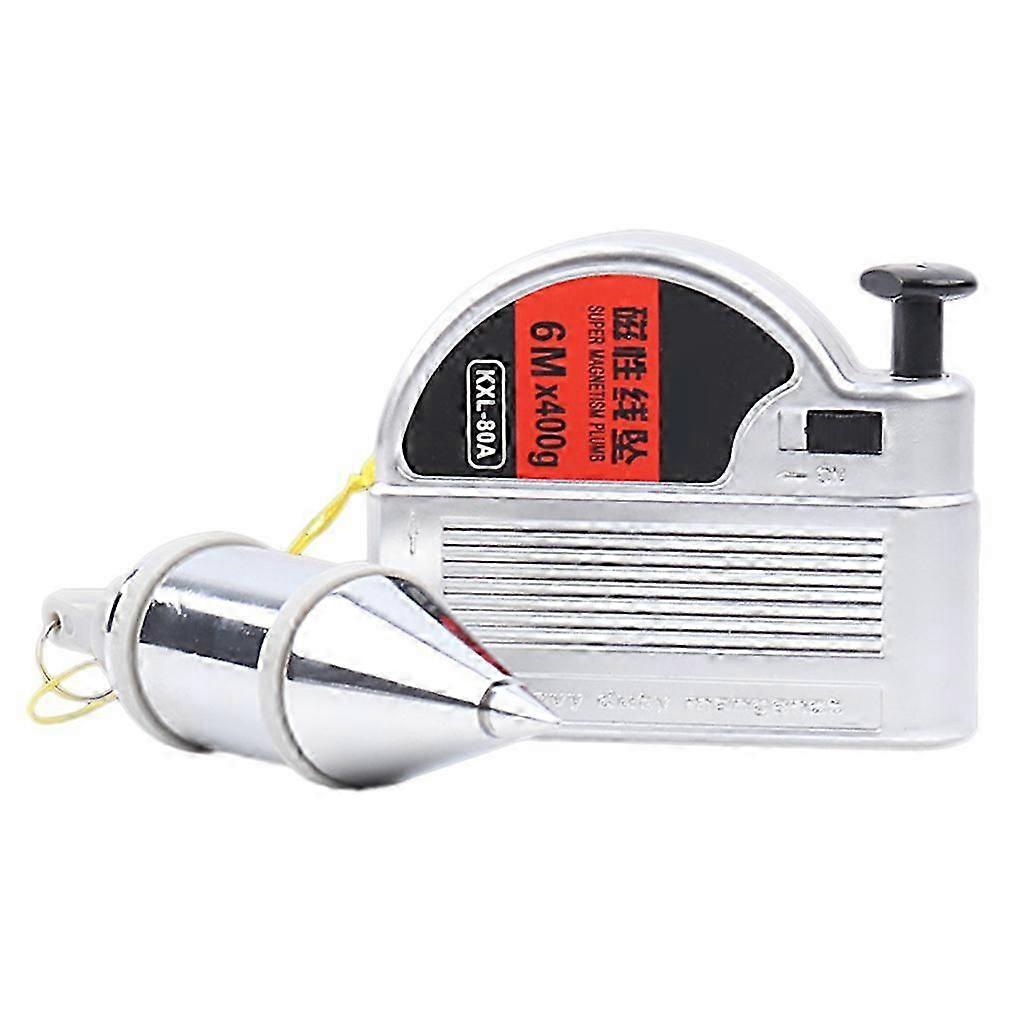 Magnetic Plumb-rite with String Carbon Steel Hammer for Stable Performance