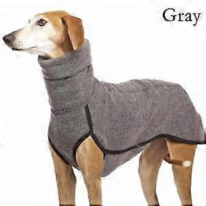 Pet Dog Winter High Collar Jumper Sweater Greyhound Whippet Clothes Lurcher Coat