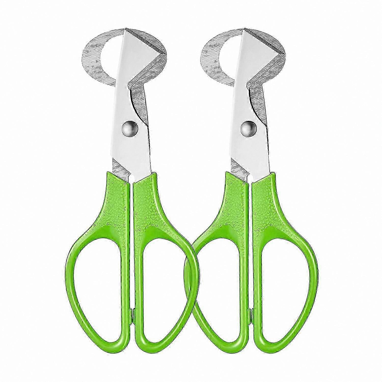 2-Pack Egg Shell Scissors, Precision Quail Egg Cutter and Opener for Kitchen Use
