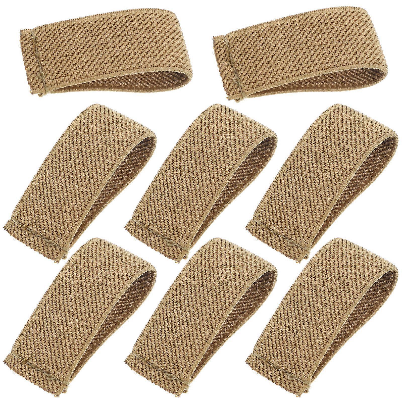 Backpack Strap Nylon Belt Keepers for Outdoor Use with 32Pcs Elastic Retainers