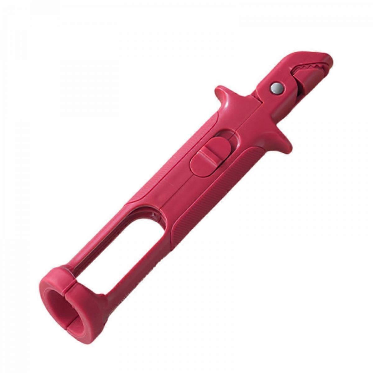 Double Function Heatproof Serving Tongs With Adjustable Pressure For Cooking Mixing And Food Presentation Room red