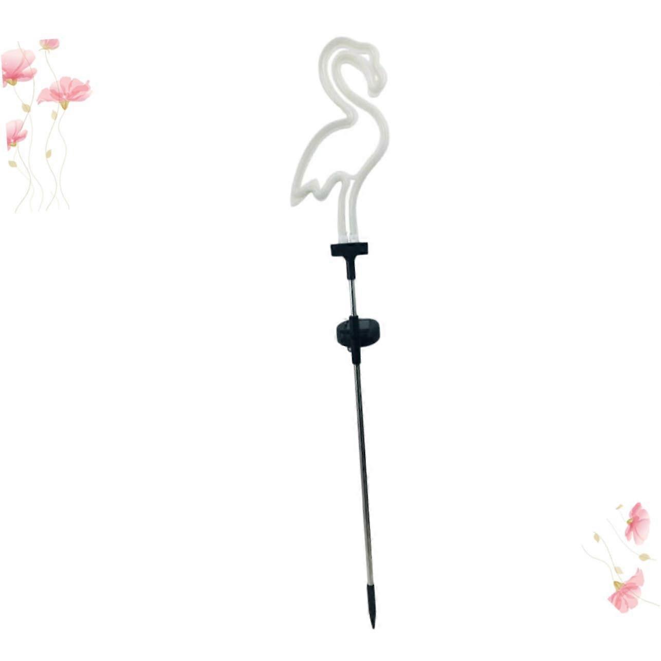 Solar Garden Lights Flamingo Shape Solar Pathway Lights, Landscape Lights For Pathways, Backyard Garden, Auto Off