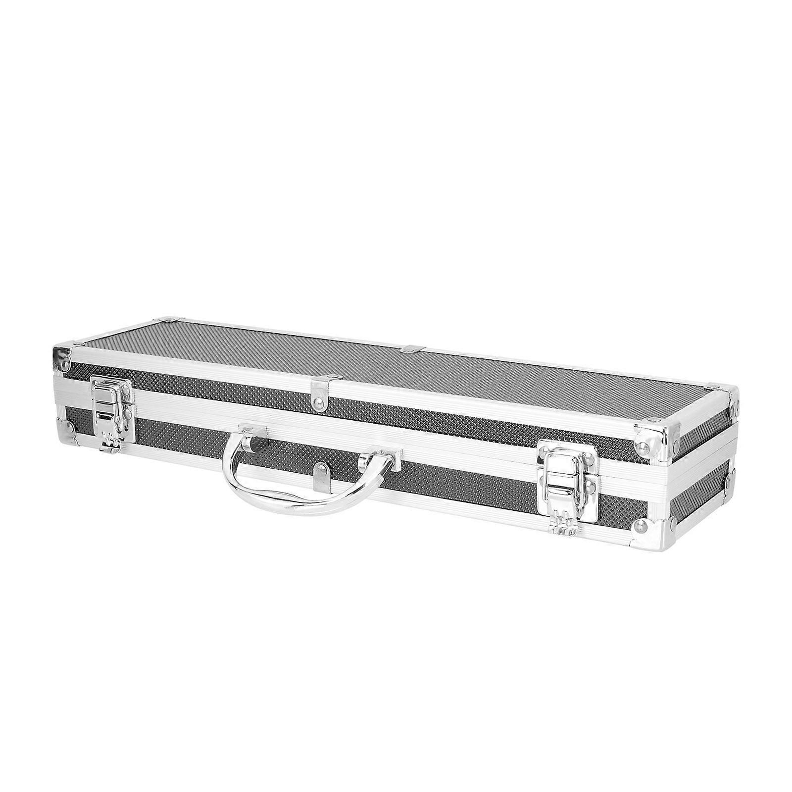 Qnmwood Multi-function Tools Storage Box Portable Aluminum Alloy Toolbox Sturdy Tools Container