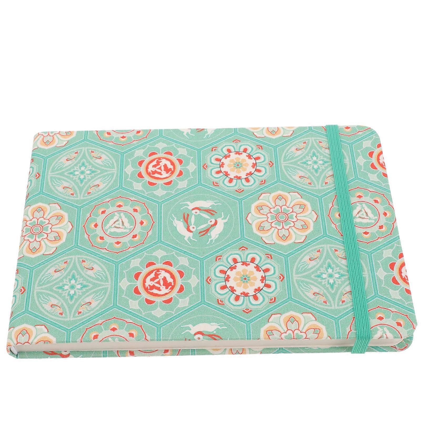 Aesthetic Drawing Book For Artists In Light Green Durable Material 3Pcs Ideal For Gift Giving And Memory Recording