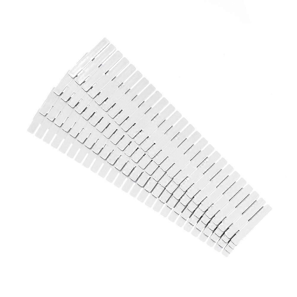Drawer Organizer Dividers Adjustable Grid for Dividing 8Pcs White Household