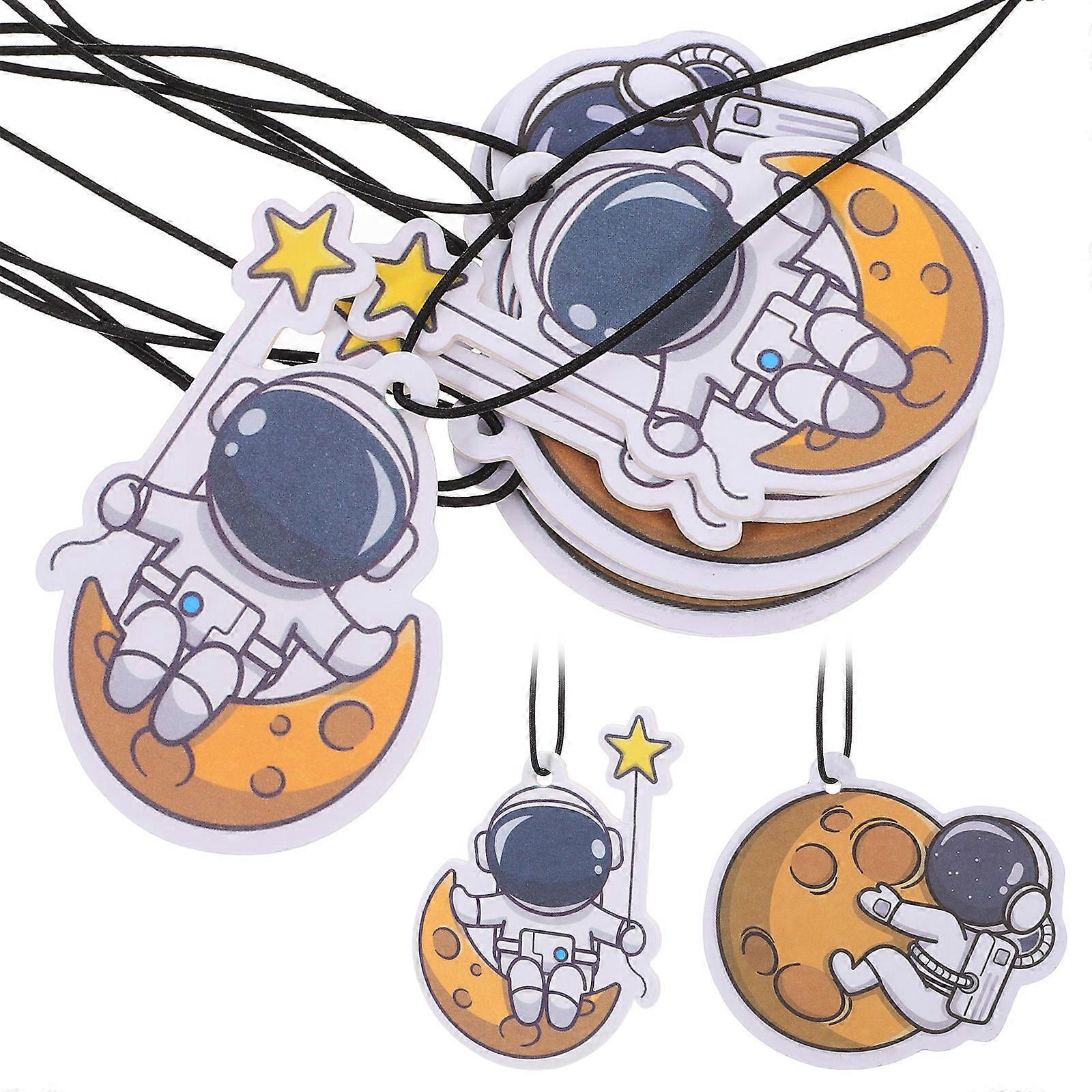 12Pcs Car Hanging Pendant Astronaut Decor for Decoration Multi