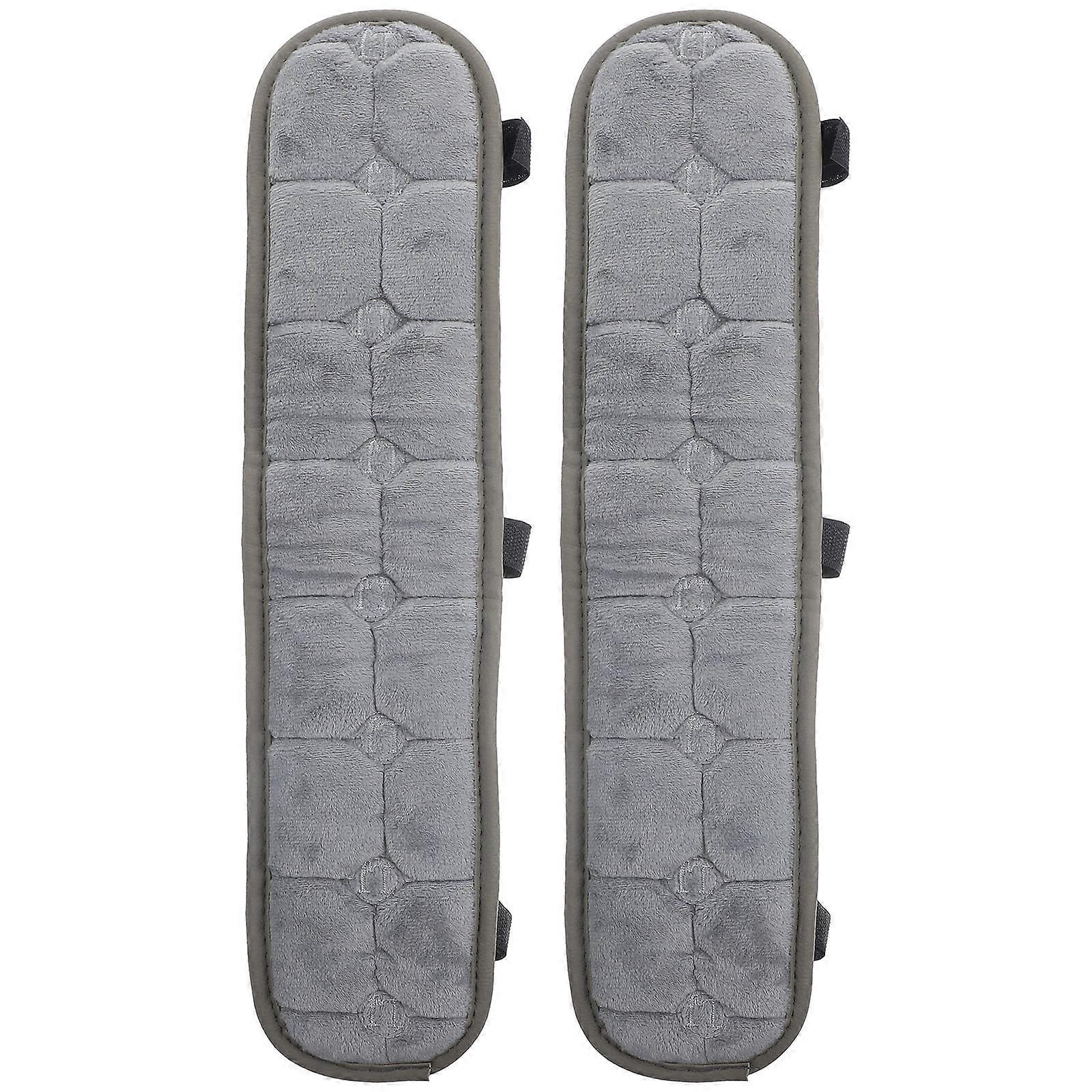 Chair Armrest Cover Rectangular Simple Design Home Use Crystal Velvet 1 Pair