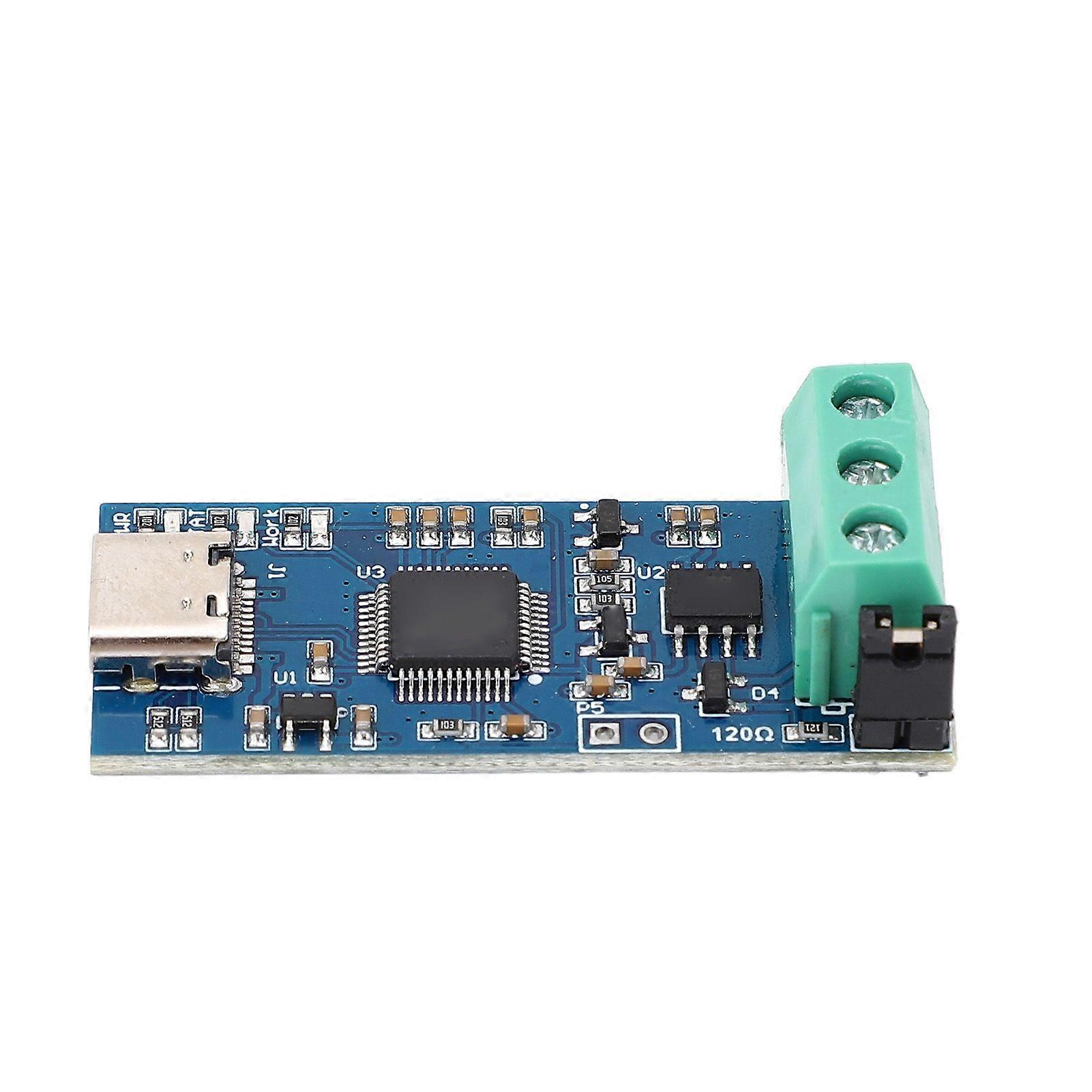 Wysokiej jakości moduł USB do CAN. Zasilacz typu C obsługuje CAN2.0A.