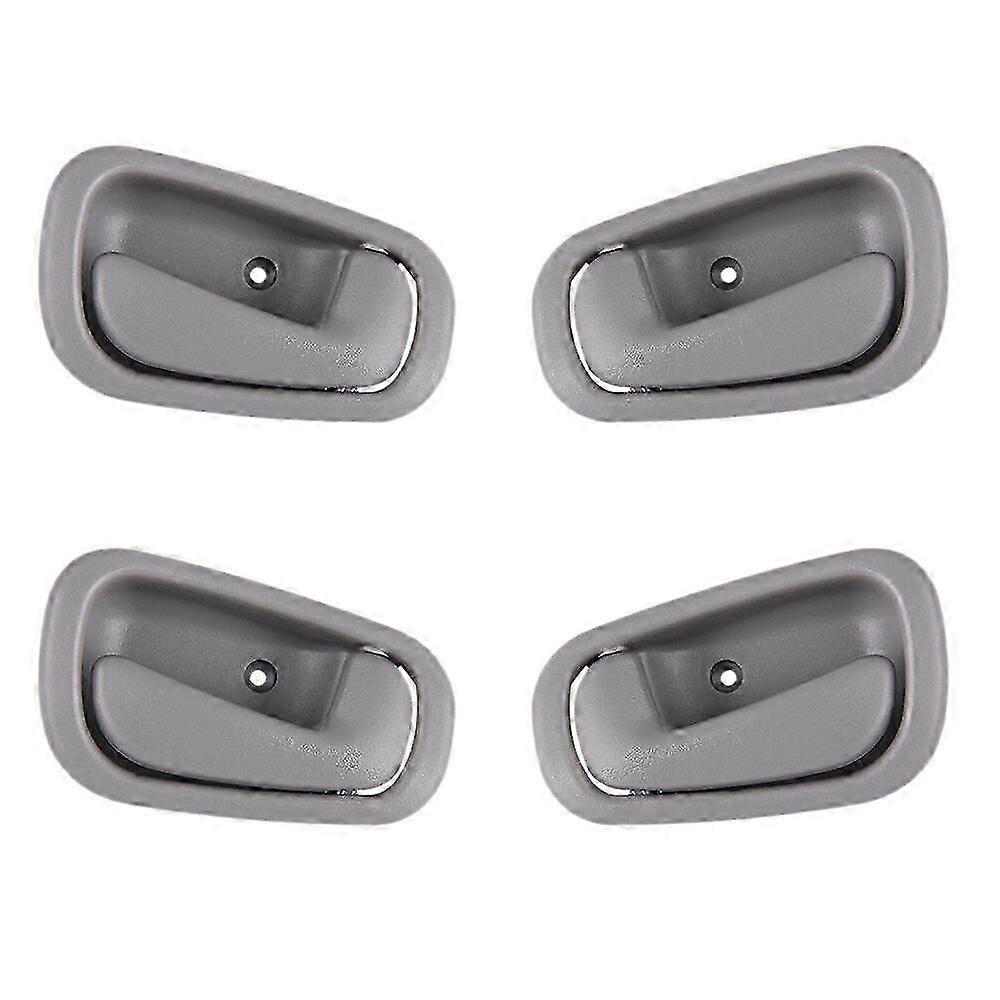 Interior Inner Inside Door Handle Gray Left & Right for Toyota Corolla 1998-2002