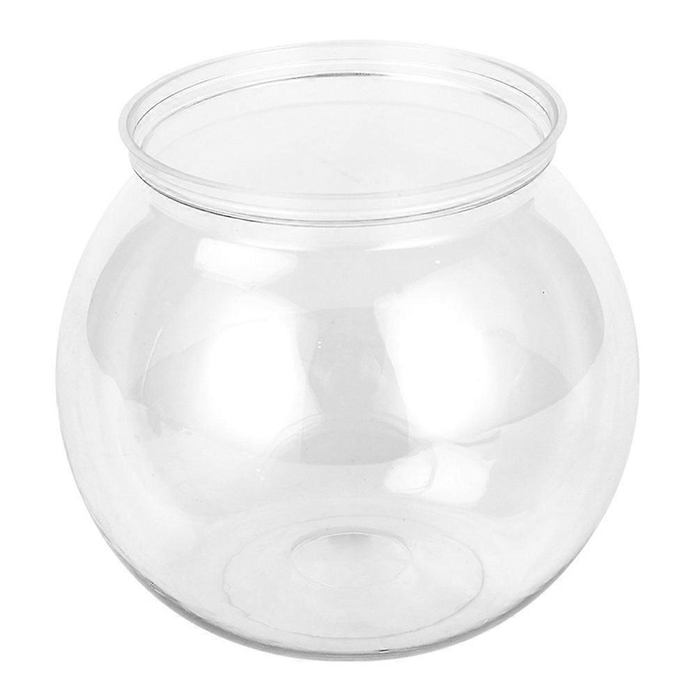 Plastic Fish Tank Small Aquarium for Storage Use 2Pcs Easy to Clean