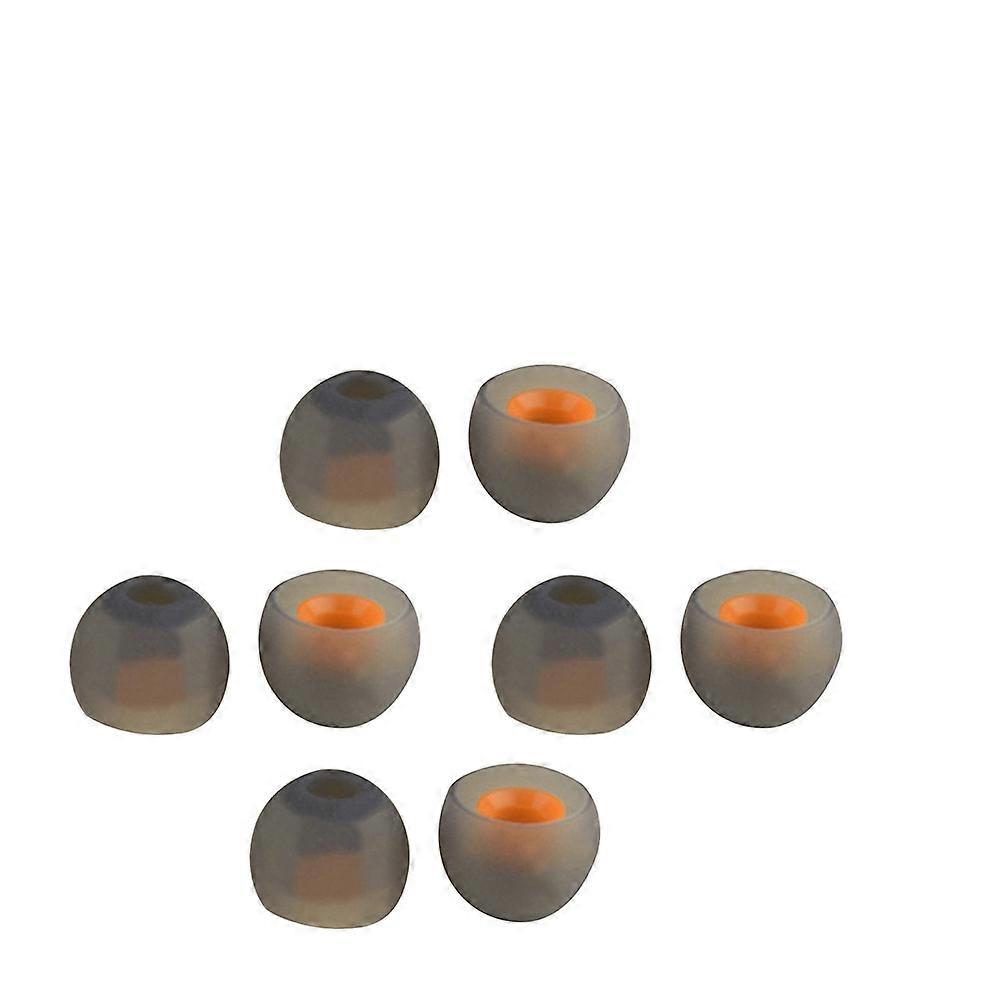 Silicone Earpads Replacement for Earbud Tips 90Pcs Noise Cancelling Orange