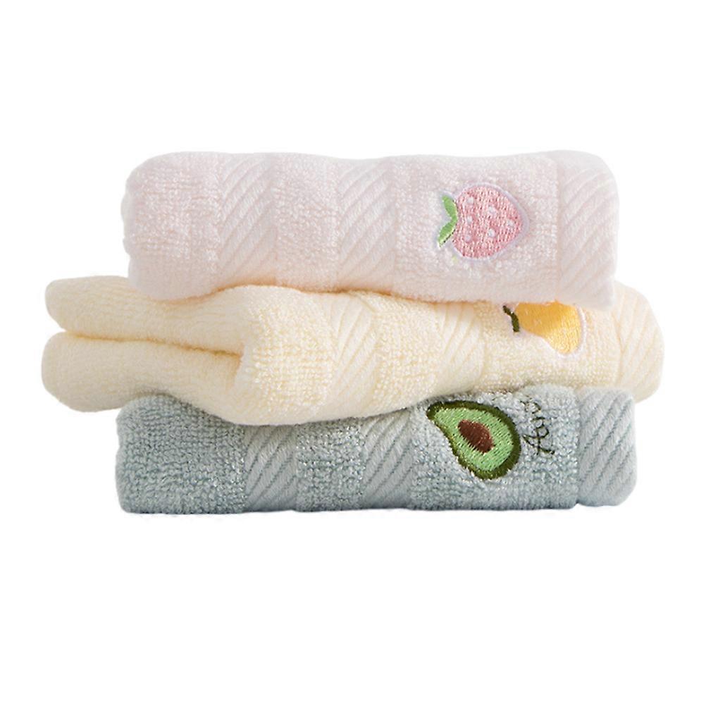 Assorted Hand Towels Bamboo Fiber for Face Cleaning 9Pcs Soft