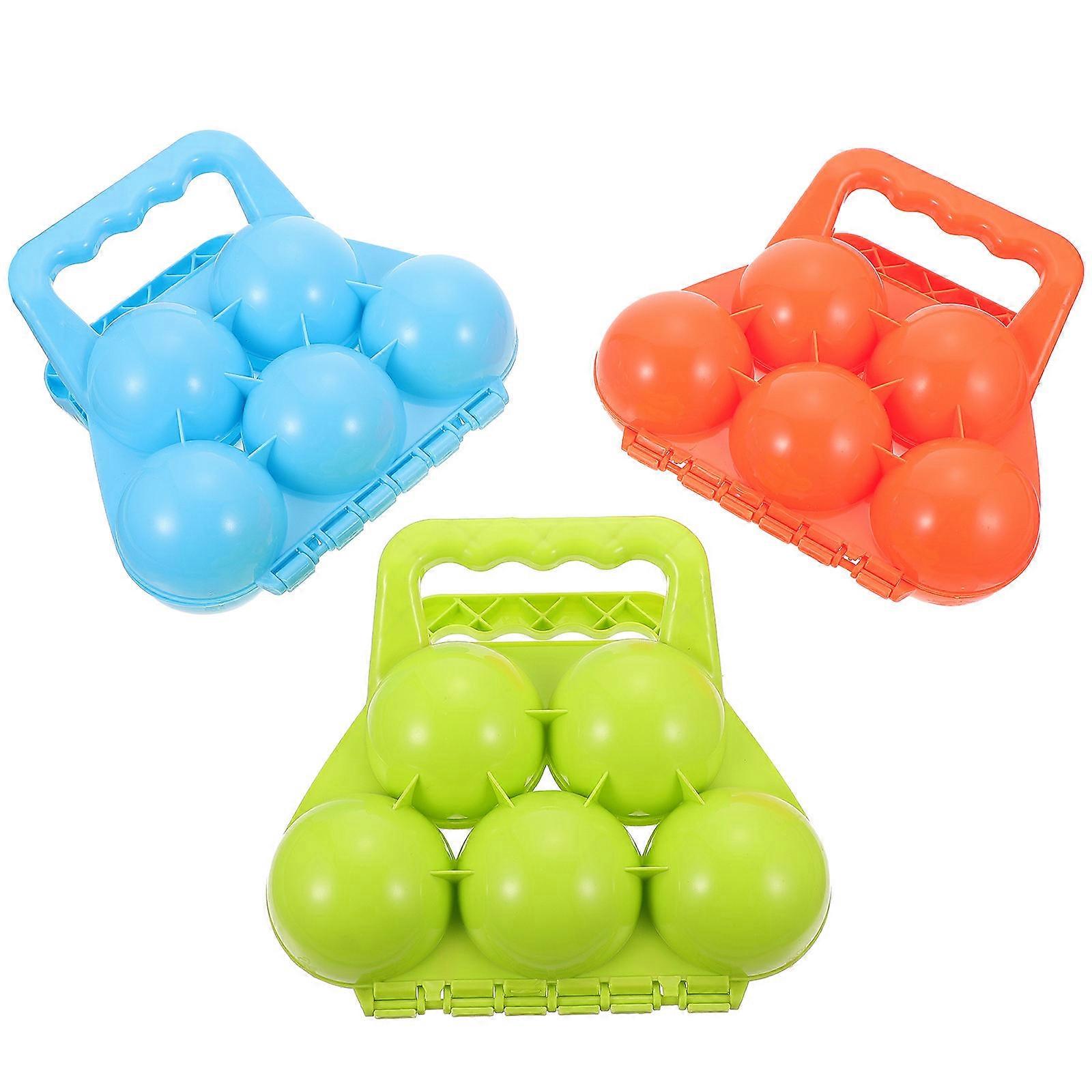 Snow Fighting Tool Plastic Clip for Making 3Pcs Winter Toys