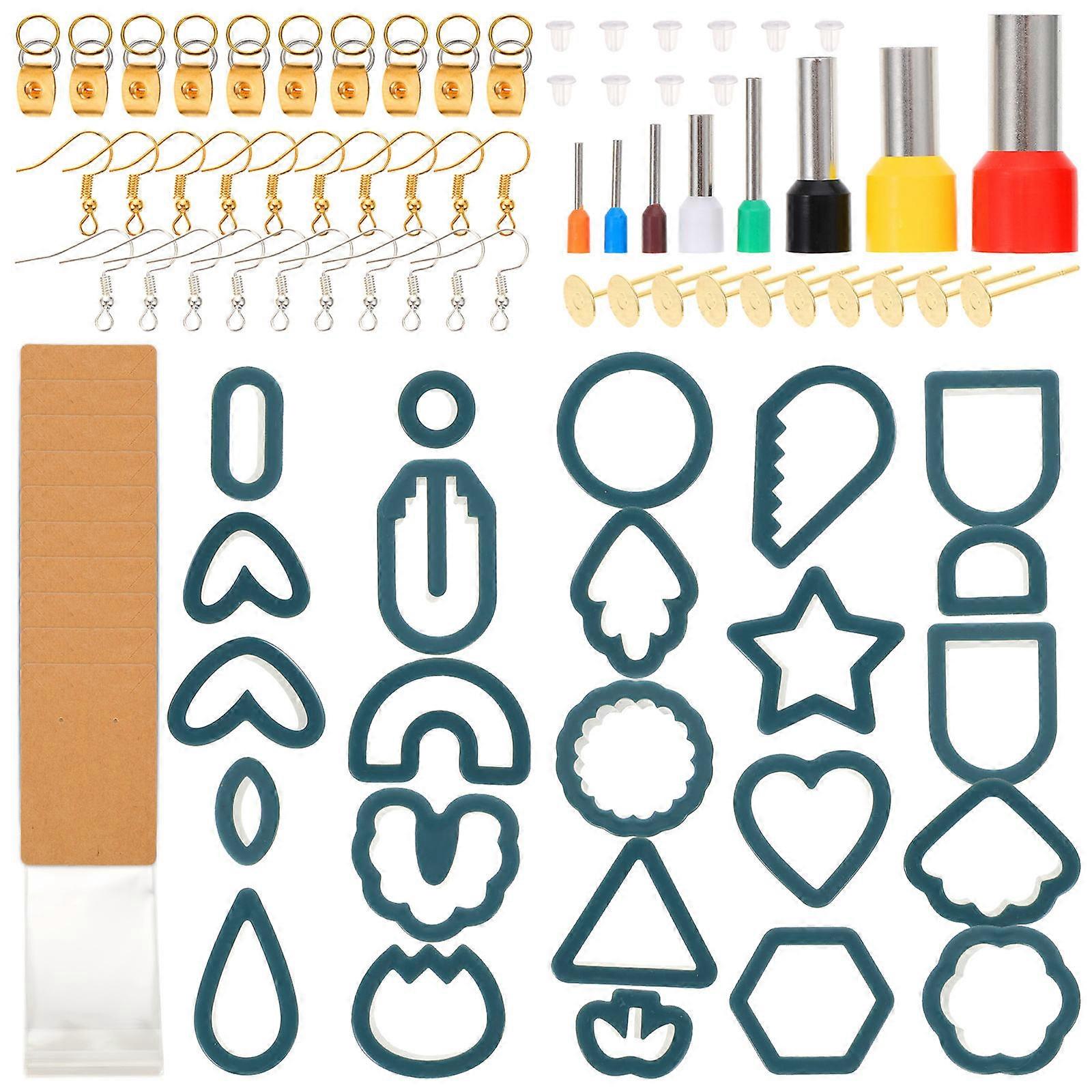 Polymer Clay Cutters Set For Fondant And Cookie Cutting Home DIY Projects 72 Cutters