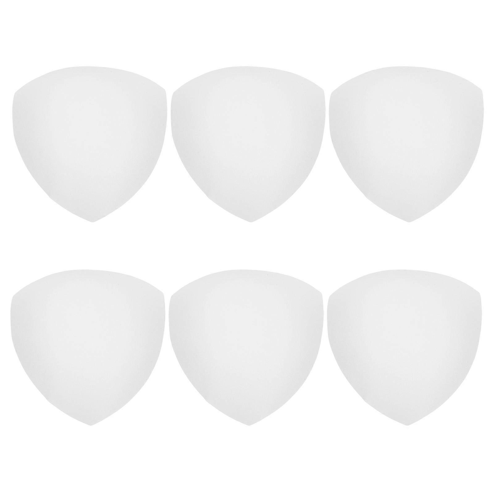 Removable Bra Inserts Pads for Swimwear with Cushion 3Pairs White