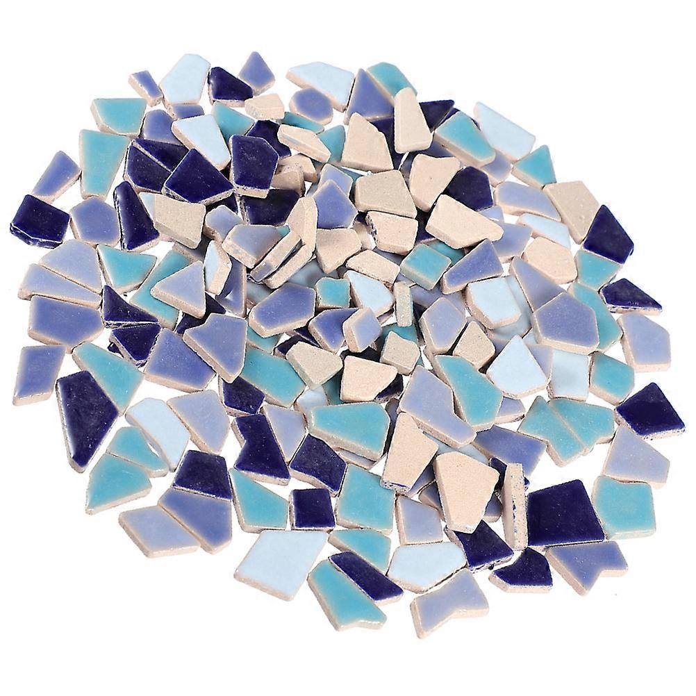 Mini Ceramic Tiles Irregular Art Creation Perfect For Decorative Items Small Glazed Surface 1 Bag
