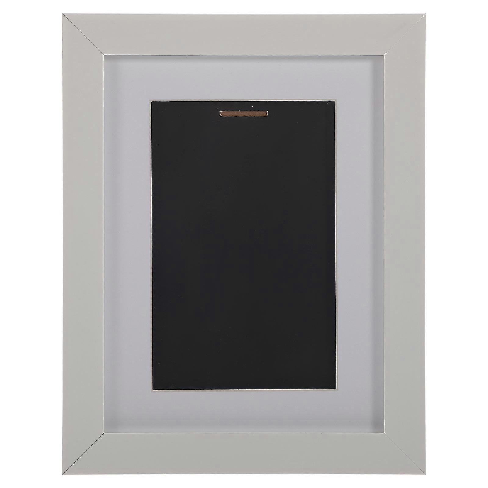 Elegant Display Photo Frame 2Pcs For Home Office Store Decoration With Simple Structure And Sturdy Base Available In White Color
