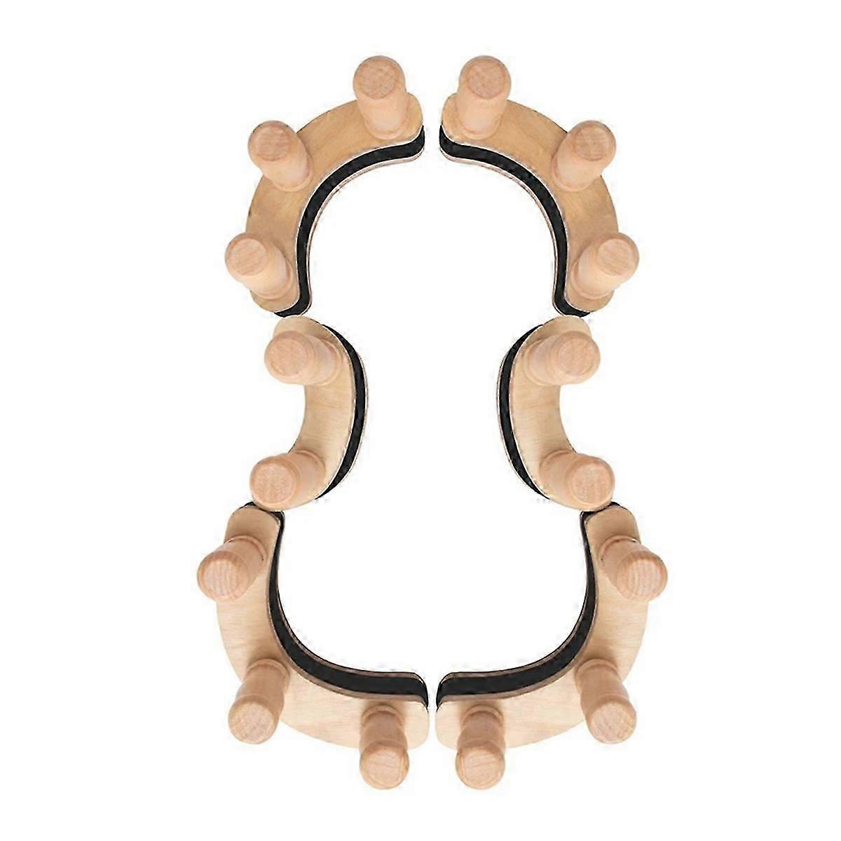 1 Set Violin Viola Solid Wood Clamps Violin Fixed Clips