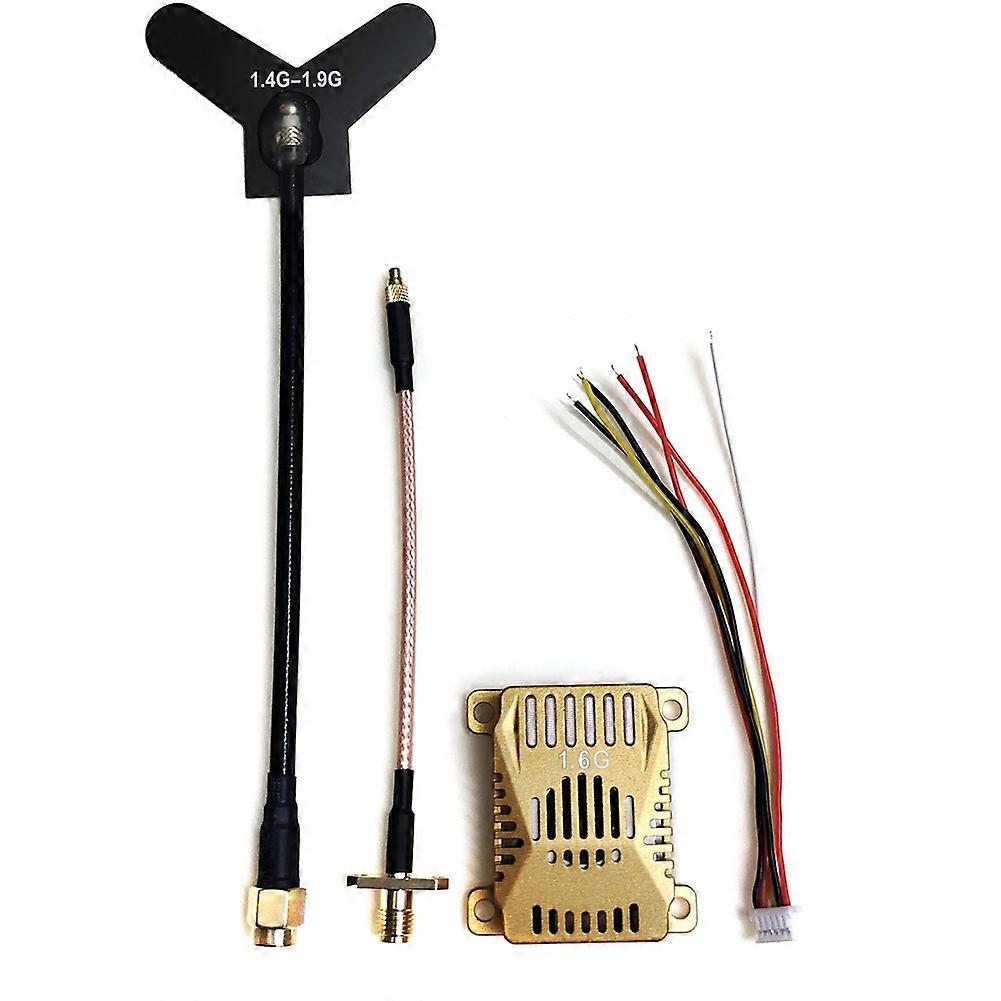 1.6G 1.7G 1.8Ghz 20km 20Km Fpv Vtx 4.5g 2.5W Aerial Video Transmitterr for Long Range Transmission