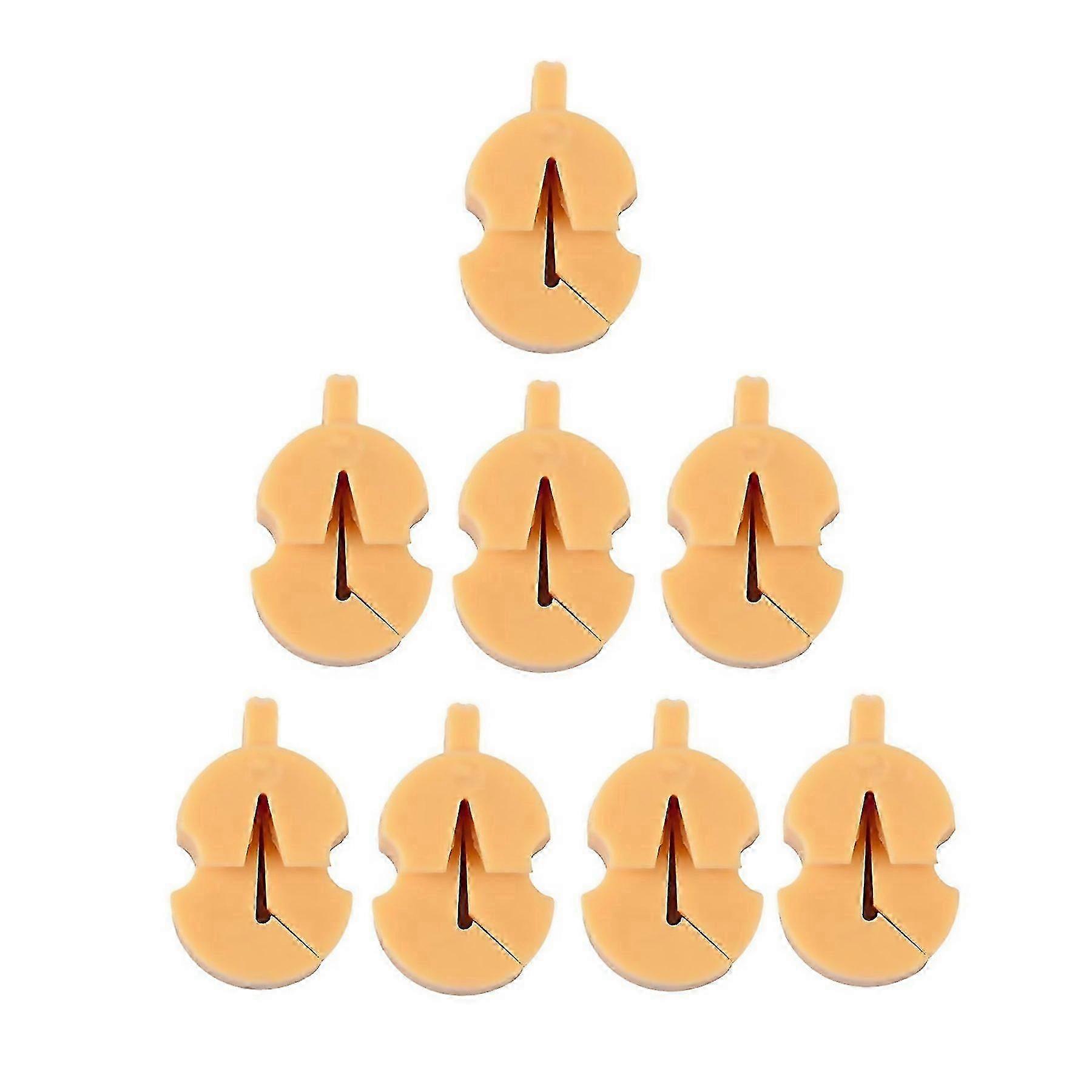 For 8pcs Set Violin Mute Instrument Volume Reduction Suitable For Everyday Use 26s