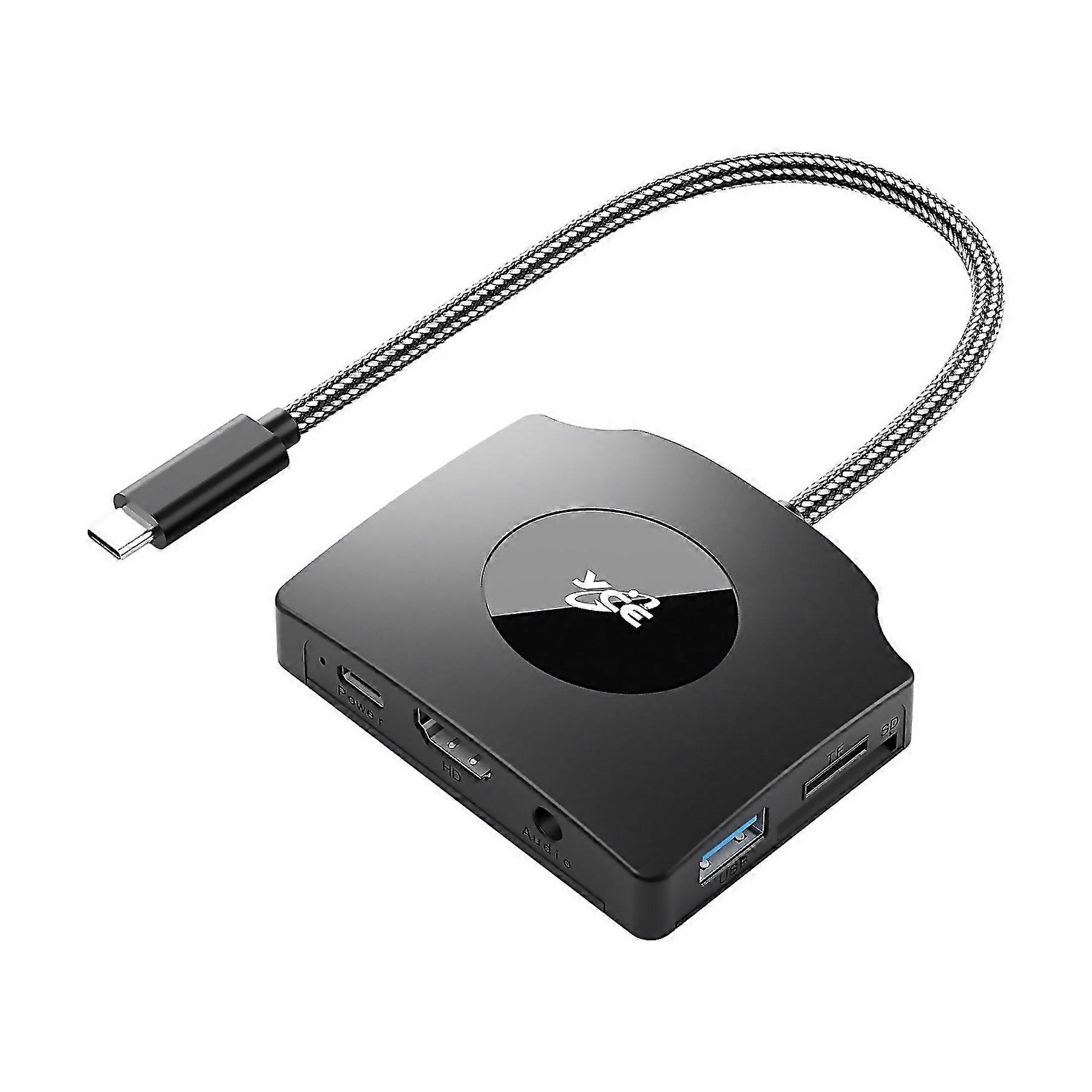 For Ycez70a Typec To Pd 30 Usb 30x2 Sdtf 35mm And Hd14 Docking Station Video Capture