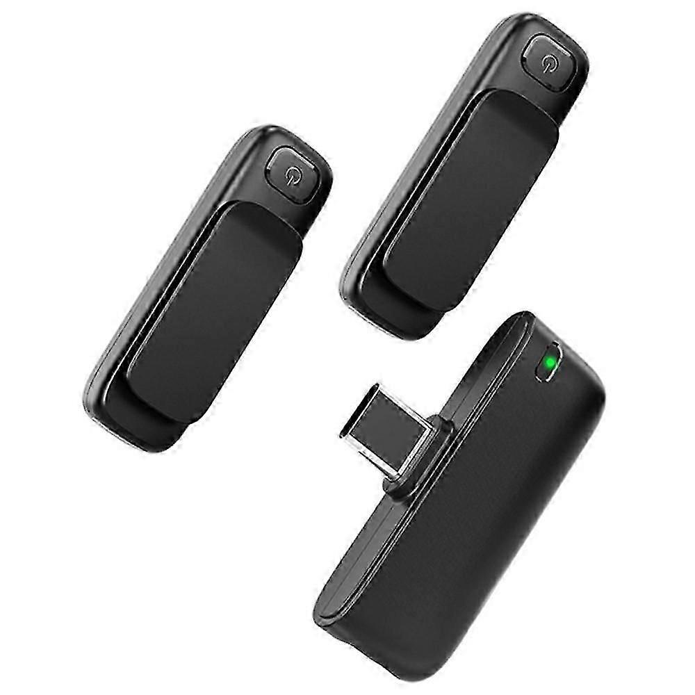 M6 2 Microphone + 1 Receiver Wireless Microphone AI Noise Reduction Live Streaming Mic