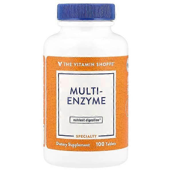 The Vitamin Shoppe, Multi-Enzyme, 100 Tablets