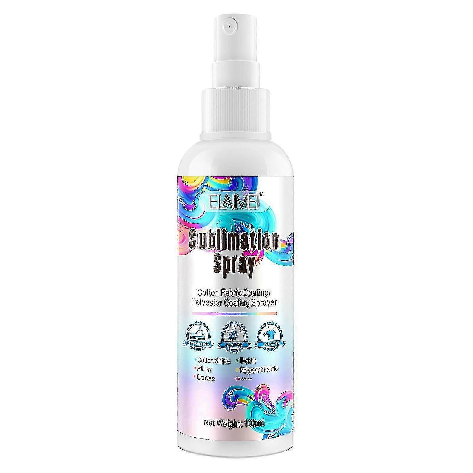 25-26 Sublimation Coating Spray Is Suitable For Cotton Tshirts Including Polyester Mouse Pad Carton Canvas Easy Sublimation And Quickdrying