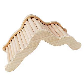 2025 Hamster Klettern Leiter Holz Rampe Brücke Kauen Spielzeug Käfig Decor Zubehör