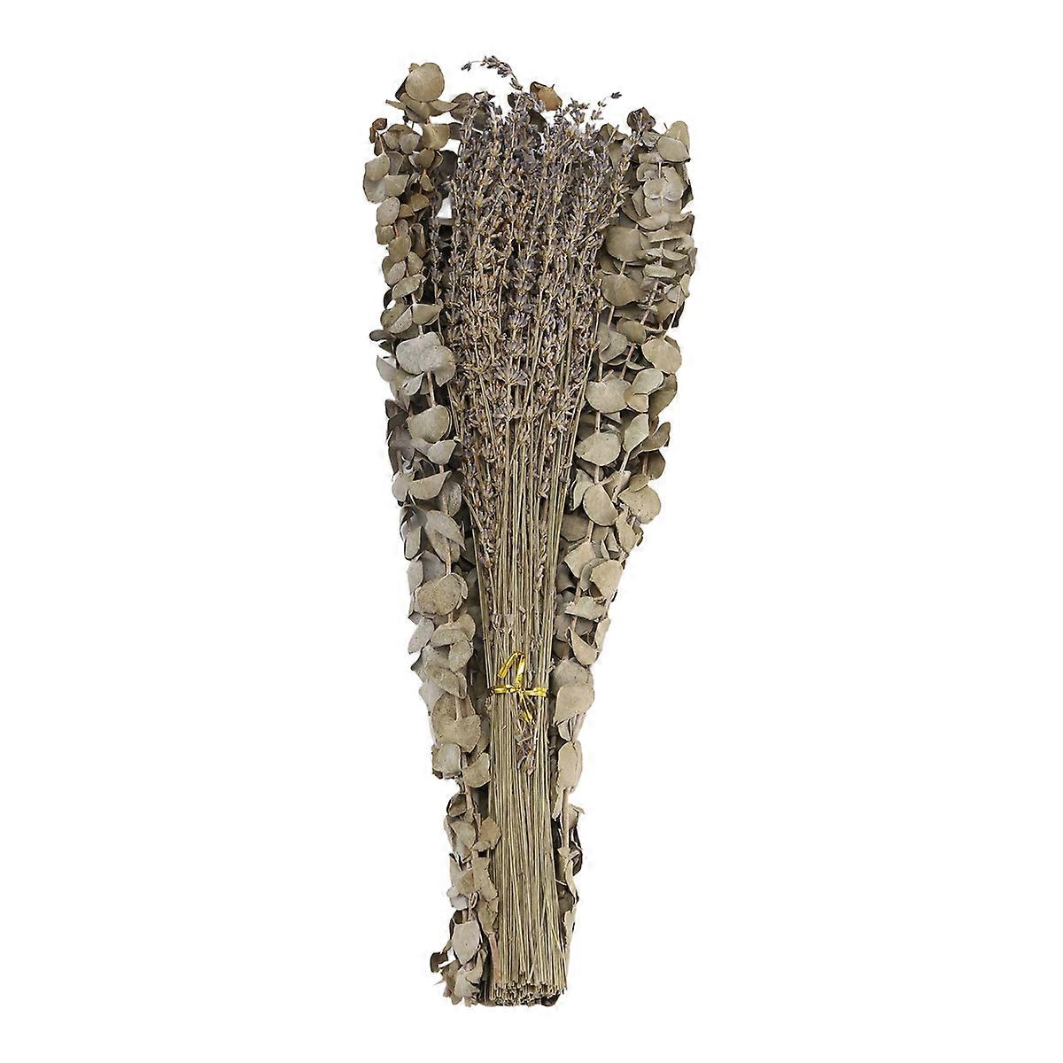15 Pcs Dried Preserved Eucalyptus Stems & Lavender Flowers Bundles