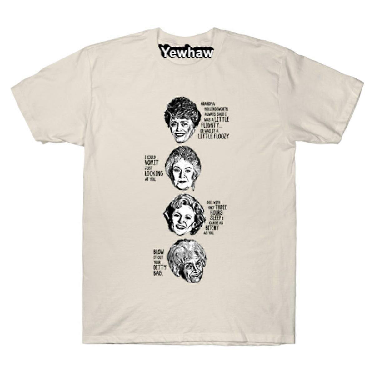 Camiseta com Frases das Meninas Douradas