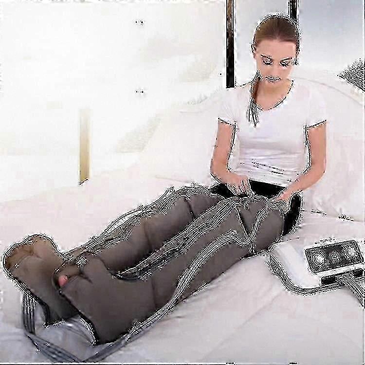 ポータブルプレッソセラピーリンパドレナージデバイス空気圧ボディマッサージャー(デトックスおよびスリミング用)