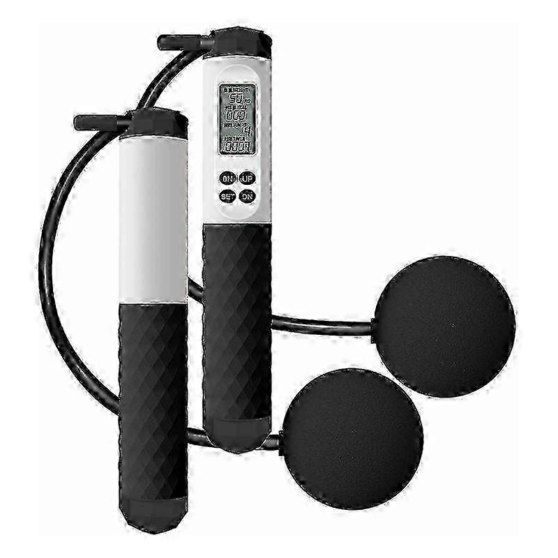 Wireless Skipping Rope with Counter, Adjustable Jump Rope for Fitness