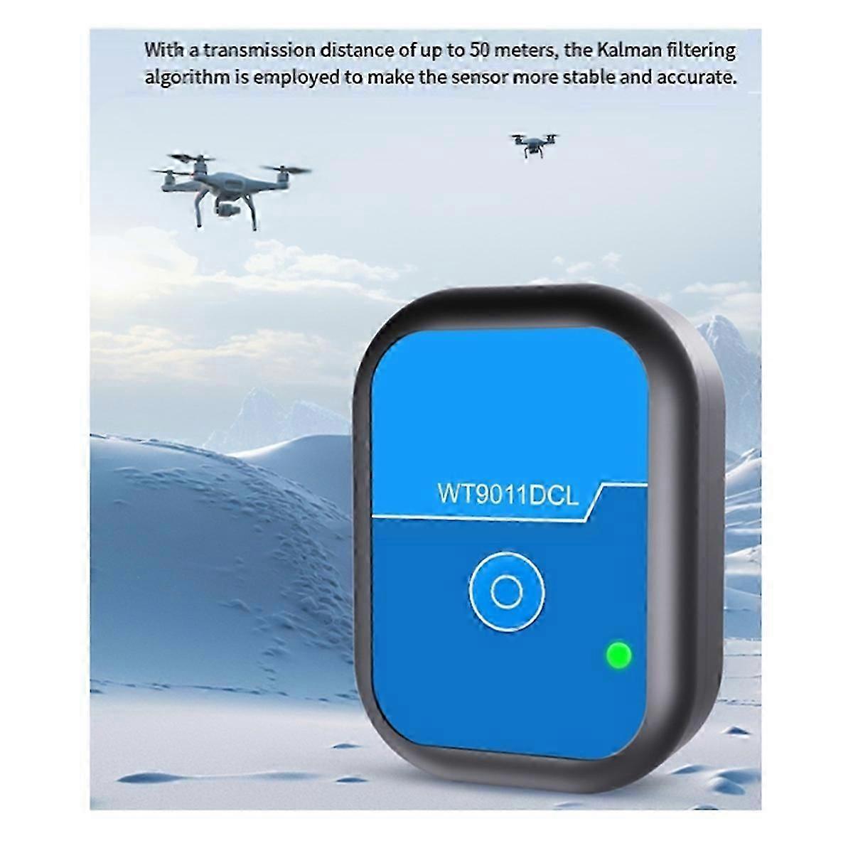 WT9011DCL-BT50 Bluetooth 5.0 Accelerometer Gyroscope Electronic Compass and 50m Range Magnetometer S