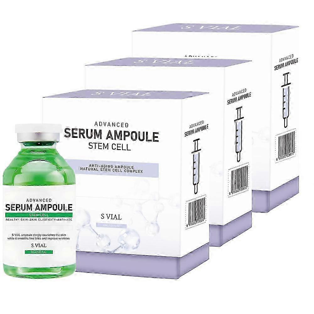 Control Stem Cell Ampoule - Micro Needling Serum Booster for Face and Body to Use with and without Derma Pen Microneedling Skin Care Serum 1.18 fl.oz