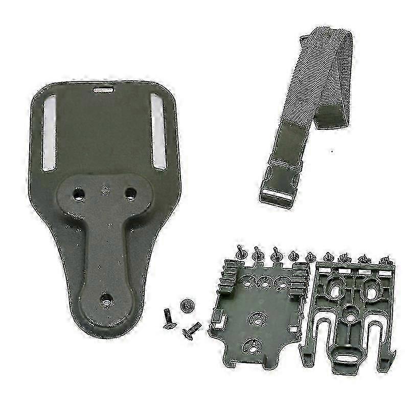 التكتيكية بندقية الحافظة الملحقات Qls نظام قفل سريع كيت العالمي الصيد منخفضة ركوب حزام مجداف إسقاط الساق شريط مرن حزام