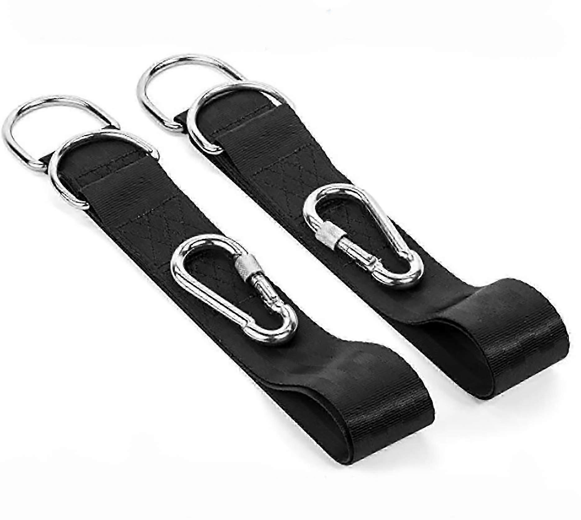 Tree Swing Hanging Kit with DIORES Straps - Safe Lock Hooks for Swings & Hammocks, 5 FT, 2 Sets of 2 Hanging Straps Holding up to 2100 lbs