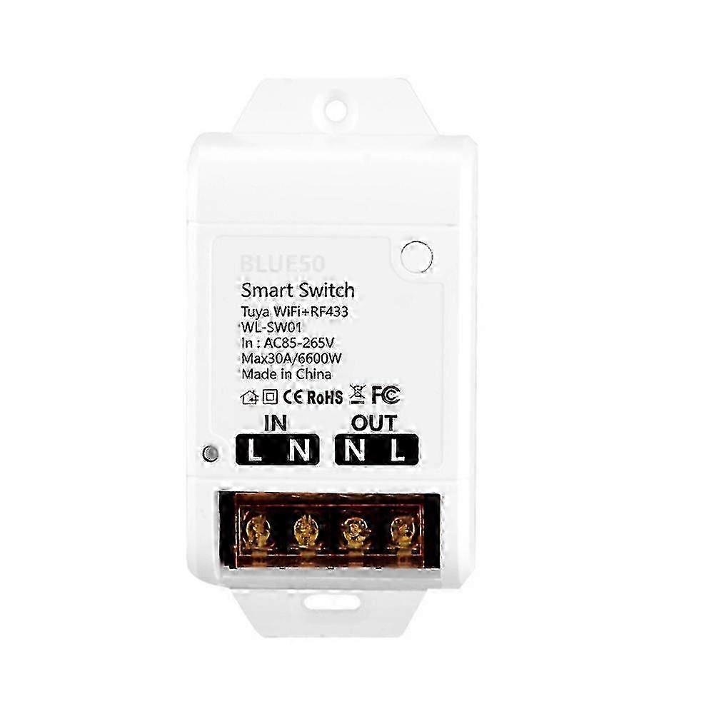 Tuya Smart WiFi Dry Contact Switch Module 10A Home Universal DIY Breaker Relay Work with Smart Life