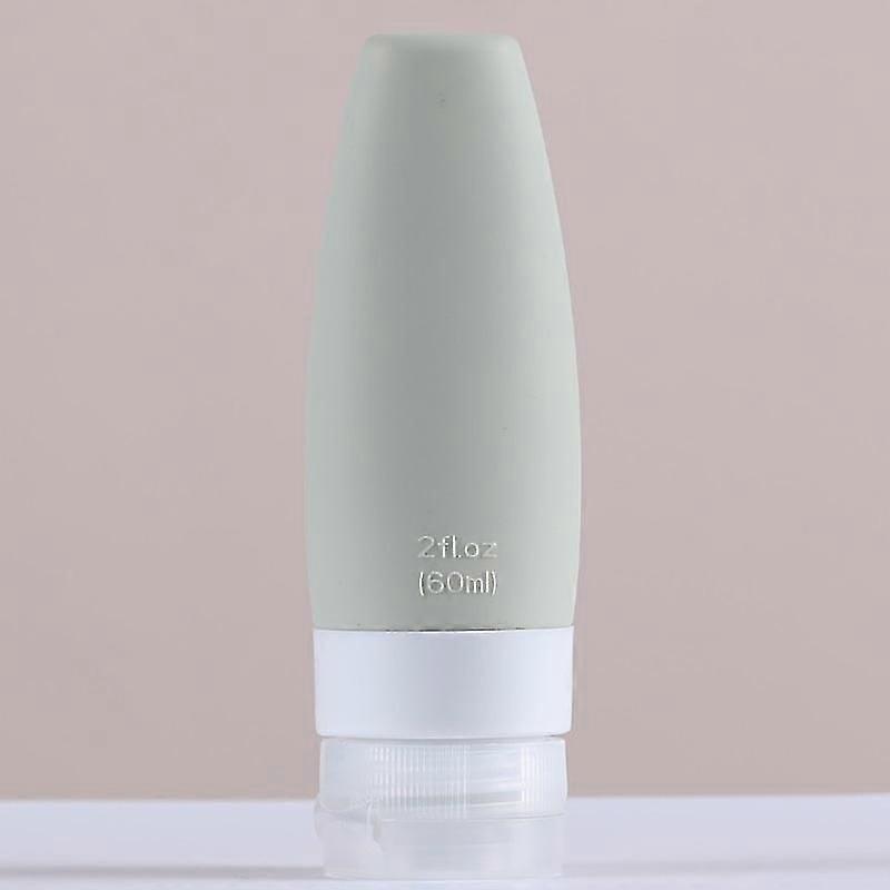 60/90ml Silicone Refillable Bottle Empty Travel Portable Packing Press For Lotion Shampoo Cosmetic Squeeze Containers Tools