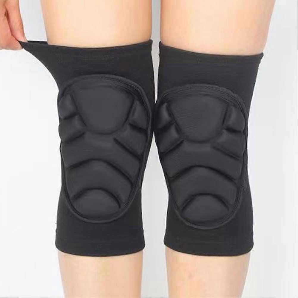Knee Pads- Breathable Soft Lightweight Knee Padded for Skiing Skating Snowboarding Unisex (M)   Medium