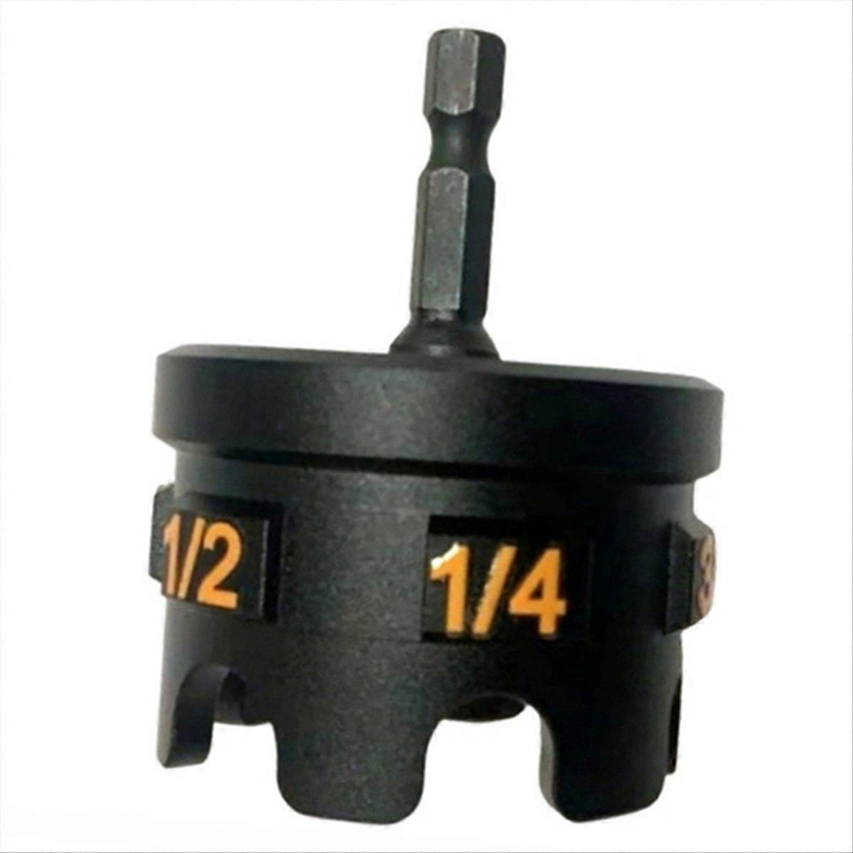 Nut Zipper Drill Attachment for Nut and Bolt Removal, Nut Remover Bolt Extractor Tool for Conduit Racks Socket Wrenches