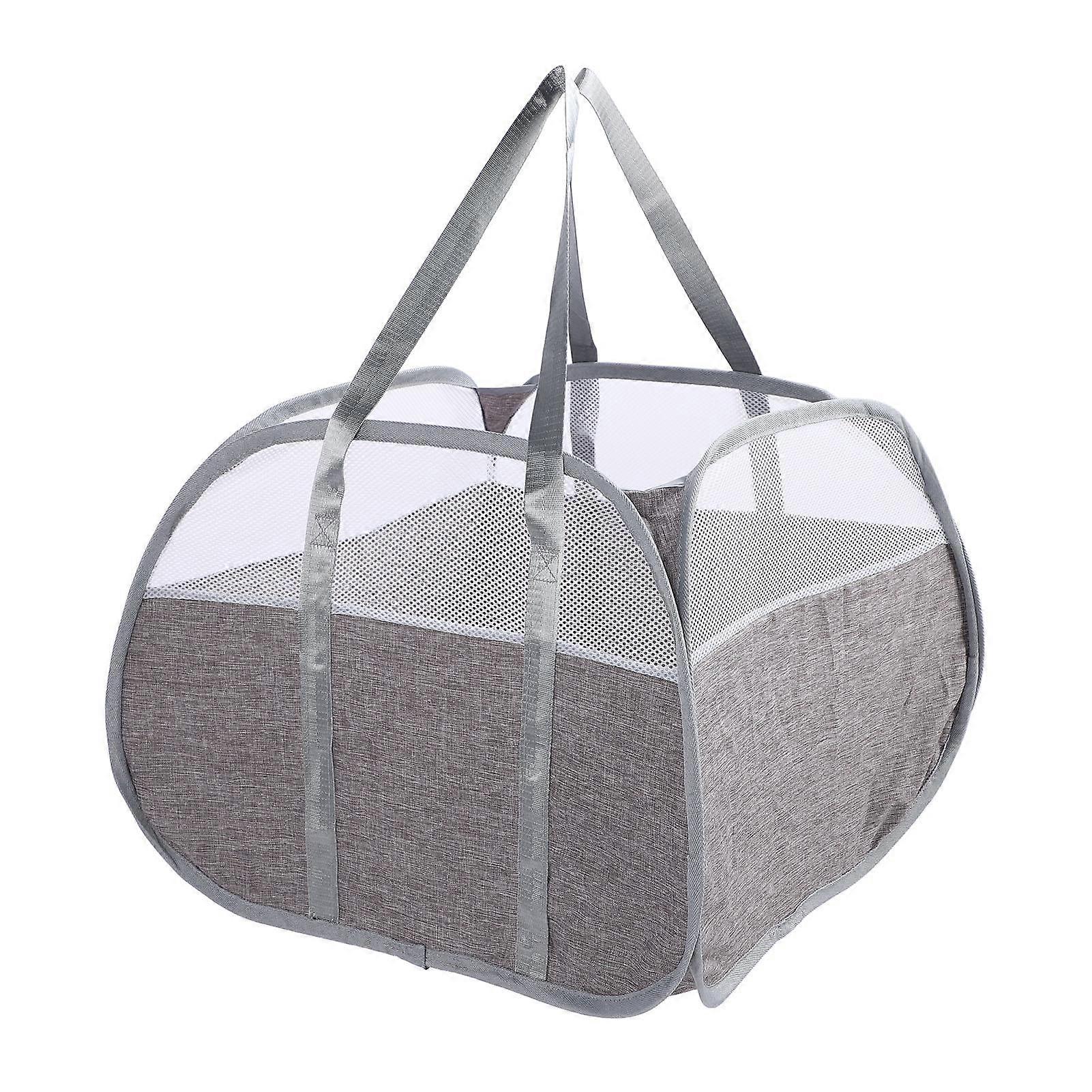 Foldable Laundry Hamper with Handles 90L Large Capacity Thickened Oxford Cloth Foldable Clothes