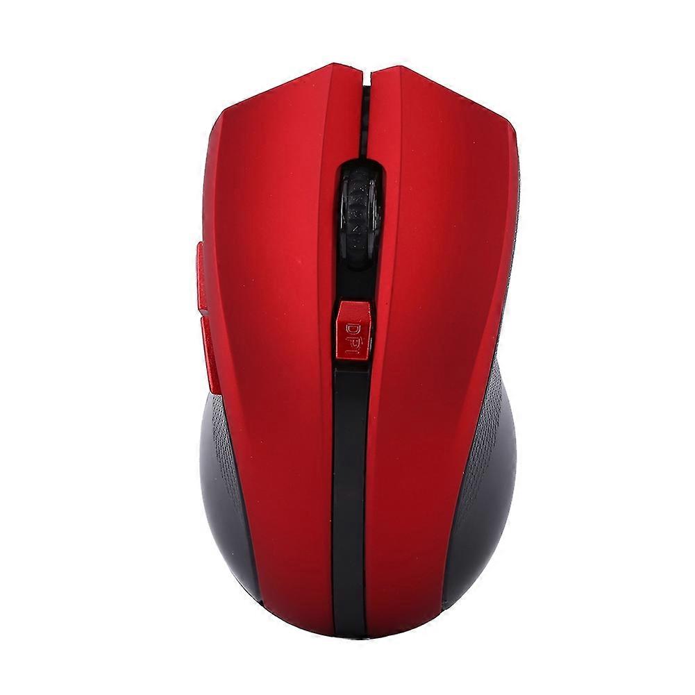 2.4GHz Wireless Portable Optical Gaming Mouse Mechanical Mouses For Computer games Red
