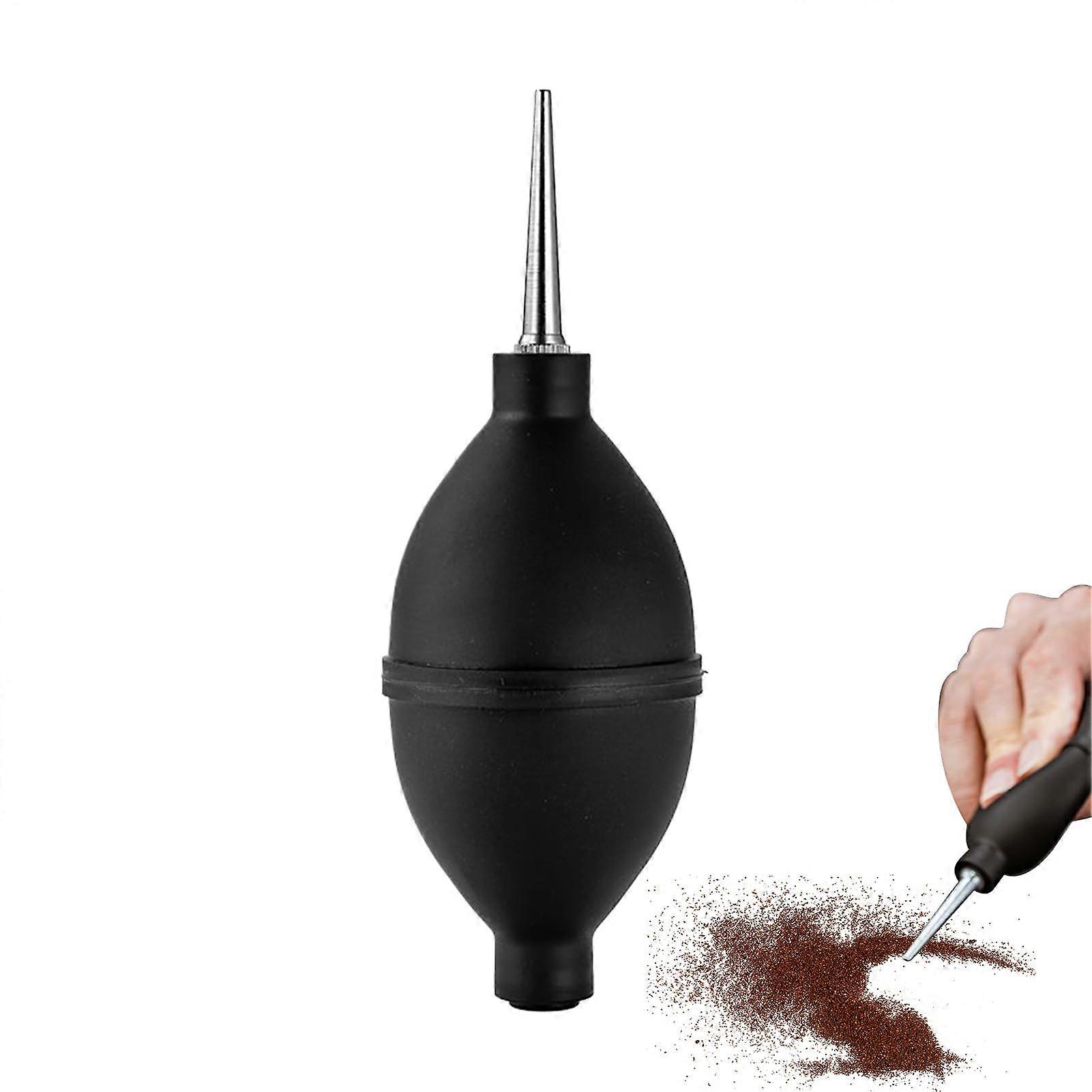 Manual Air Blower for Dust Cleaning with Metal Nozzle for Camera Sensors, Screens, Keyboards, Instruments, Telescope, Coffee Grinder