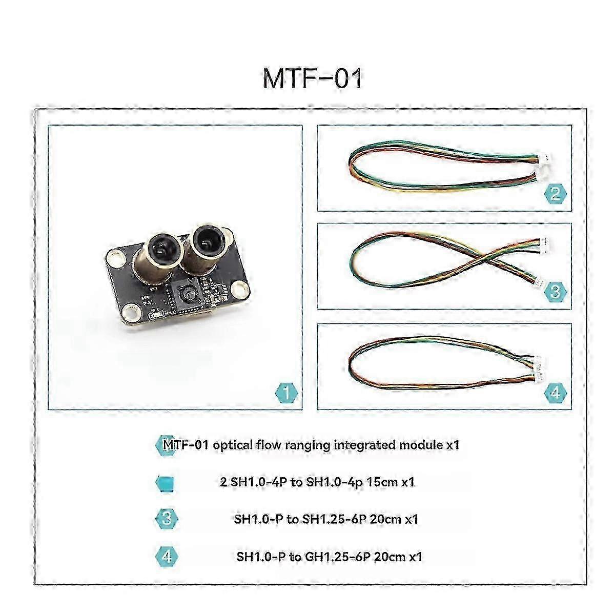 MicoAir MTF-01 Optical Flow & Lidar Sensor Module for UAV Positioning