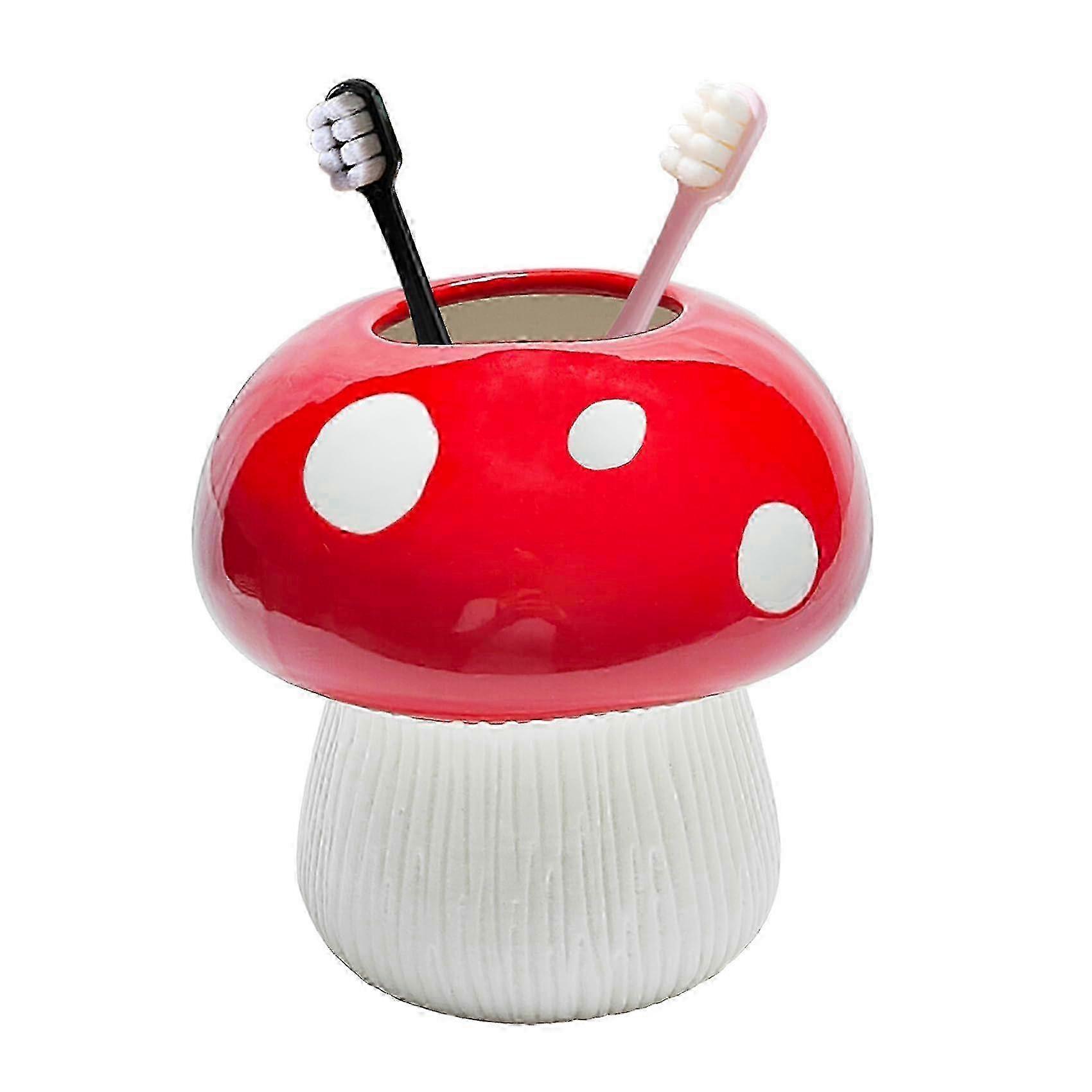 Cute Ceramic Toothbrush Holder for Bathroom Decor