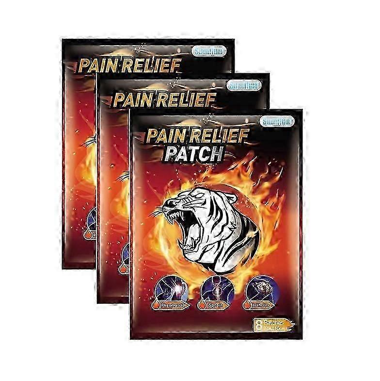 8-40st plåster, snabbverkande kinesiska långt infraröda plåster, långvarig plåster för ryggsmärtor, axelsmärtor, ledvärk, muskelvärk