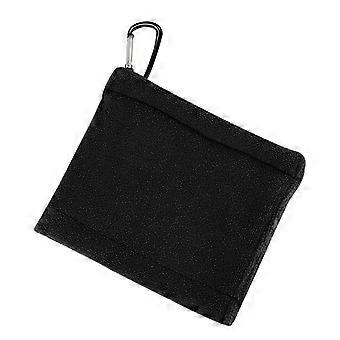 Quick Cleaning Golf Equipment Towel Clip Design Golf Practice Towel Suitable for Belts Bags and Sport Organization  grey